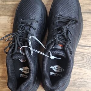 Merrell Moab Flight Carbon Fiber Industrial Comfort Base Women's Sz 9.5 Med Blk.